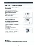 Preview for 17 page of Caple C3501 Instruction Manual