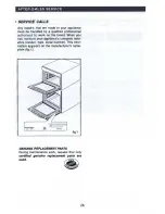 Preview for 26 page of Caple C3501 Instruction Manual