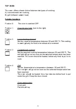 Preview for 6 page of Caple C402SS Installation And Operating Instructions Manual