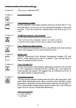 Preview for 8 page of Caple C402SS Installation And Operating Instructions Manual