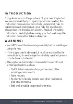 Preview for 3 page of Caple C4061G Instruction Manual