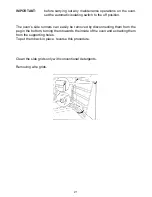 Preview for 21 page of Caple C4240SS Installation And Operating Instructions Manual