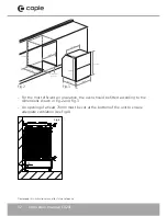 Preview for 12 page of Caple C4245 Instruction Manual