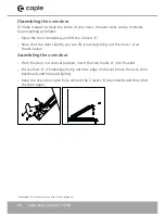 Preview for 26 page of Caple C4245 Instruction Manual