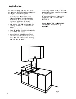 Предварительный просмотр 6 страницы Caple C670E/SS Instruction Manual