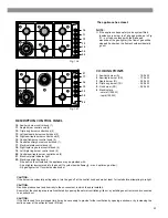 Preview for 5 page of Caple C762GSS Instruction Manual