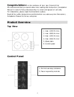 Preview for 2 page of Caple C806C Instruction Manual