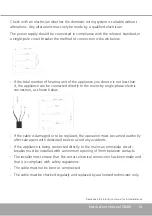 Preview for 13 page of Caple C846i Instruction Manual