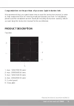 Preview for 15 page of Caple C846i Instruction Manual