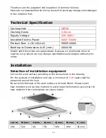 Preview for 15 page of Caple C850I Instruction Manual