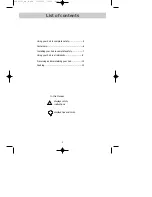 Preview for 2 page of Caple C851i Operating And Installation Manual