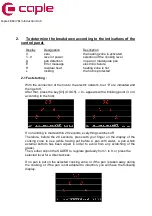 Preview for 4 page of Caple C864I Service Manual