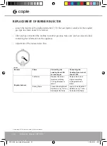 Preview for 20 page of Caple C871GBK Instruction Manual