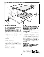 Предварительный просмотр 6 страницы Caple C871i Instruction Manual