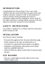 Preview for 3 page of Caple C897i Instruction Manual