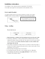 Preview for 27 page of Caple C900I Instruction Manual