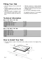 Preview for 3 page of Caple C901H Instruction Manual