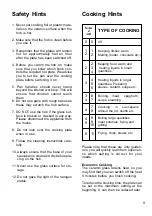 Preview for 9 page of Caple C901H Instruction Manual