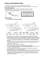 Preview for 19 page of Caple C901I Instruction Manual