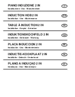 Preview for 1 page of Caple C991i Installation And Maintenance Instructions Manual