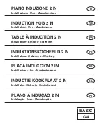 Preview for 2 page of Caple C992I Instruction Manual