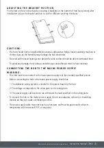 Preview for 23 page of Caple C994i Instruction Manual