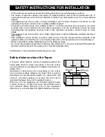 Preview for 7 page of Caple C995 Instruction Manual