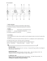 Preview for 9 page of Caple CAFF21 Instruction Manual