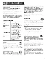 Preview for 9 page of Caple CAFF22 Use & Care Manual