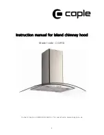 Caple CGC700SS Instruction Manual preview