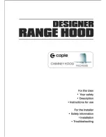 Caple CHIMNEY FGC900SS User Manual preview