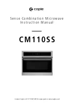 Caple CM110SS Instruction Manual предпросмотр