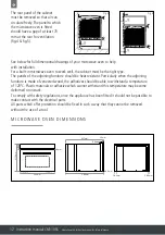 Предварительный просмотр 12 страницы Caple CM110SS Instruction Manual