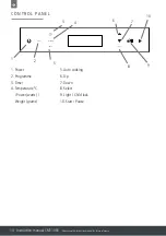 Предварительный просмотр 14 страницы Caple CM110SS Instruction Manual