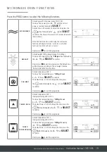 Предварительный просмотр 19 страницы Caple CM110SS Instruction Manual