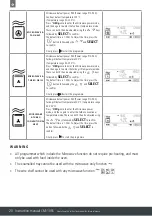 Предварительный просмотр 20 страницы Caple CM110SS Instruction Manual