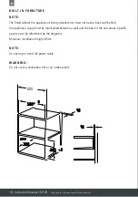 Предварительный просмотр 18 страницы Caple CM120 Instruction Manual