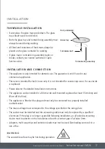 Предварительный просмотр 17 страницы Caple CM126 Instruction Manual