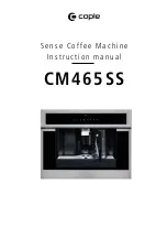 Caple CM465SS Instruction Manual preview