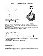 Предварительный просмотр 17 страницы Caple CR 1200 Instruction Manual