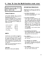 Предварительный просмотр 23 страницы Caple CR 1200 Instruction Manual