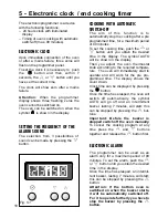 Preview for 18 page of Caple CR 901 SS-2 Instruction Manual