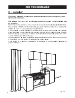 Preview for 6 page of Caple CR 9201 Instruction Manual