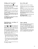 Preview for 29 page of Caple CR 9201 Instruction Manual