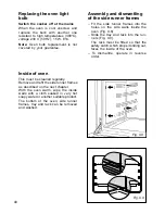 Preview for 40 page of Caple CR 9210 Instruction Manual