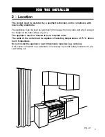 Preview for 7 page of Caple CR 9220 Instruction Manual