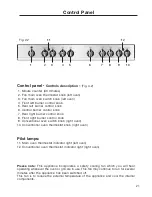 Предварительный просмотр 21 страницы Caple CR9205 Instruction Manual