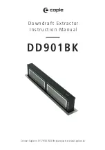 Caple DD901BK Instruction Manual preview