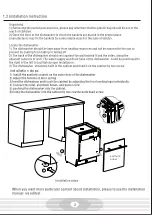 Preview for 15 page of Caple Di465 Technical Information