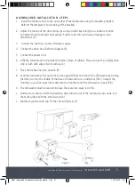 Предварительный просмотр 37 страницы Caple Di481 Instruction Manual